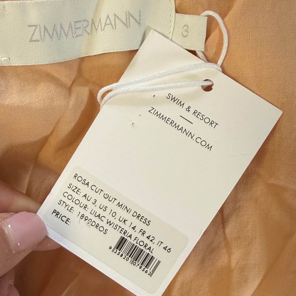 Zimmerman Rosa Cut Out Dress - Picture 8 of 10